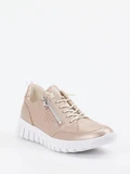 Waldläufer - Schnürschuh H-Birdy aus Metallic