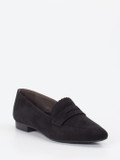 Paul Green – Loafer aus Veloursleder Schwarz