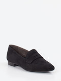 Paul Green – Loafer aus Veloursleder Schwarz