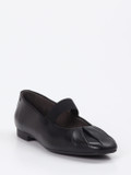 Paul Green – Mary Jane Ballerinas aus Lammleder schwarz