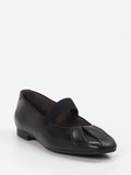 Paul Green – Mary Jane Ballerinas aus Lammleder schwarz