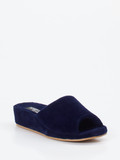 Josef Seibel Relax - Pantolette aus Textil in blau
