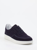 Konstantin Starke – Sneaker aus Veloursleder Blau
