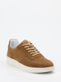 Konstantin Starke – Sneaker aus Veloursleder cognac