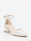 Paul Green – Pumps aus Lammleder Off-White