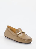 Tod's – Loafer aus Kalbleder in Sandbeige