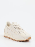 Hogan – Sneaker aus Kalbleder in Cremeweiß