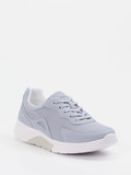 Gabor Comfort – Sneaker aus Mesh und Synthetik Hellblau