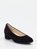 Gabor – Pumps aus Veloursleder schwarz
