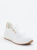 Ara – Komfort-Sneaker aus Kalbleder Weiß