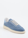 Konstantin Starke – Sneaker aus Veloursleder jeansblau