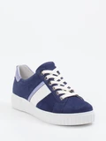 Semler - Sneaker Pamela aus Nubukleder in blau