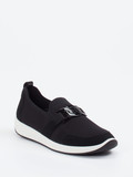 Ara – Komfort-Slipper aus Stretch schwarz