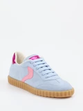 Voile Blanche - Sneaker aus Veloursleder in blau