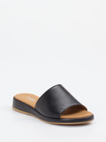 Gabor Comfort – Pantolette aus Kalbleder Schwarz