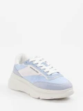 Copenhagen – Chunky Sneaker aus Veloursleder pastellblau