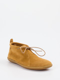 El Naturalista – Barfußschuh aus Veloursleder cognacbraun