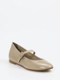 Konstantin Starke – Mary Janes aus Lammleder in Taupe