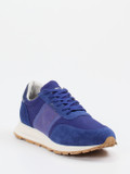 Philippe Model – Sneaker aus Textil und Veloursleder Blau