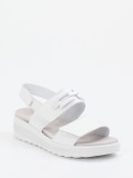 Semler – Sandalette aus Kalbleder in Weiß