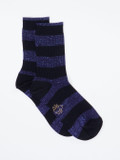 Alto Milano – Damensocken aus Textil in Glitzerstreifen