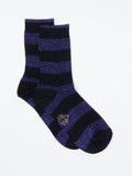 Alto Milano – Damensocken aus Textil in Glitzerstreifen