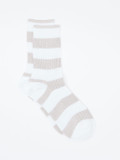 Alto Milano – Freizeitsocken aus Textil mit Lurex