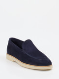Magnanni – Loafer aus Veloursleder Dunkelblau