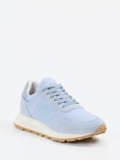 Philippe Model – Sneaker aus Veloursleder und Textil eisblau