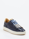 Ambitious – Sneaker aus Leder und Textil in Blau