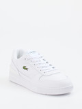 Lacoste - Sneaker aus Leder in weiß