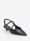 Konstantin Starke – Slingpumps aus Lammleder schwarz