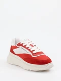 Copenhagen - Sneaker CPH56 aus Veloursleder in rot