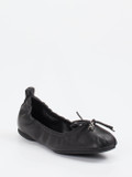 Hogan – Ballerinas aus Kalbleder schwarz