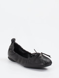Hogan – Ballerinas aus Kalbleder schwarz