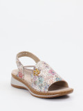 Ara – Komfortsandalen aus geprägtem Leder multicolor