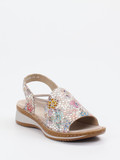Ara – Komfortsandalen aus geprägtem Leder multicolor
