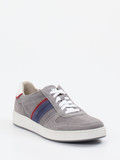 Pius Gabor - Sneaker aus Velour/Textil in silber
