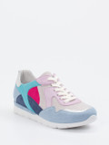 Semler – Sneaker aus Veloursleder in Pastell-Mix