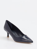 Konstantin Starke – Pumps aus Lackleder in Dunkelblau