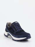 Pius Gabor - Sneaker aus Velour/Textil in blau