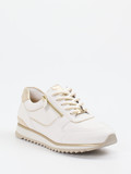 Hassia – Sneaker aus Kalbleder mit Goldakzenten
