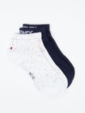 Tommy Hilfiger – Kurzsocken aus Textil mit Punktdesign