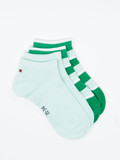 Tommy Hilfiger – Kurzsocken aus Textil im Retro-Look