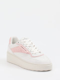 Copenhagen – Sneaker aus Kalbleder und Veloursleder Off-White