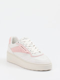 Copenhagen – Sneaker aus Kalbleder und Veloursleder Off-White