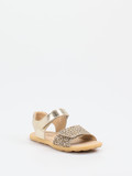 Ralph Harrison Classic – Sandalen aus geprägtem Leder Gold
