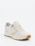 Semler – Komfort-Sneaker aus Kalbleder beige