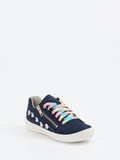 Superfit – Sneaker aus Veloursleder Dunkelblau