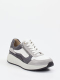 Solidus – Komfort-Sneaker aus Veloursleder grau